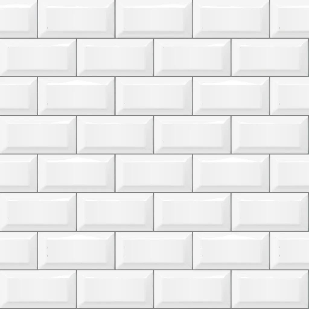 Ladrillo blanco brillante