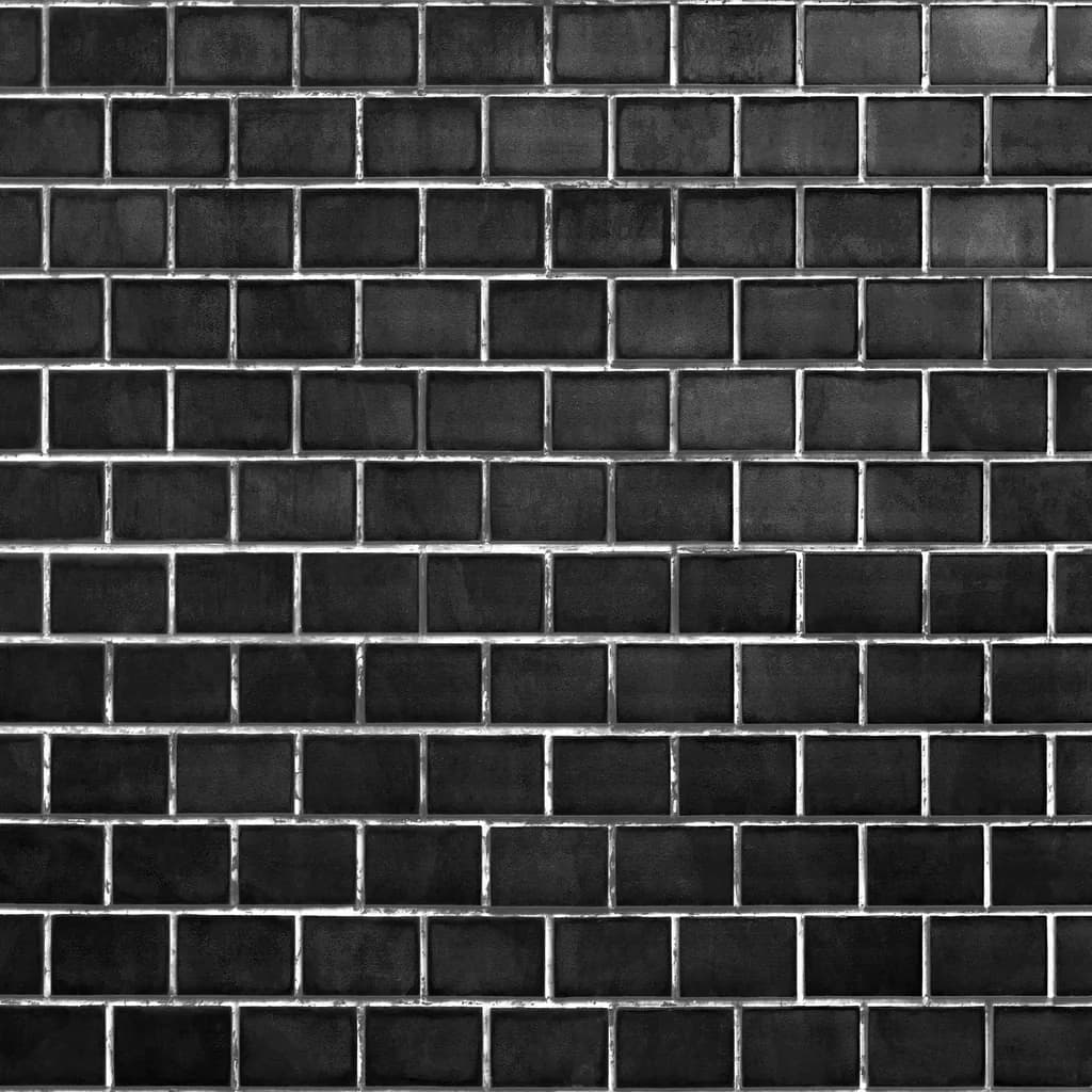 Pared ladrillos Negro