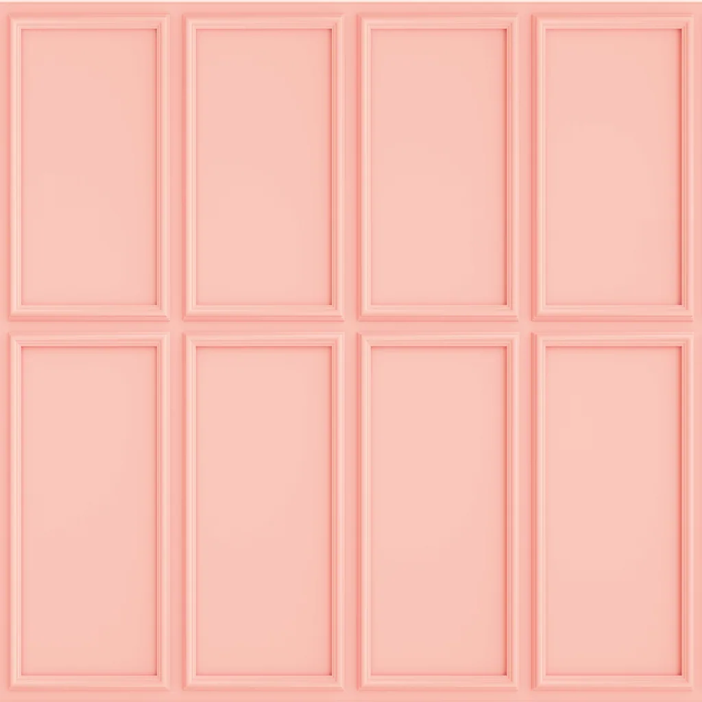 Pared victoria rosado