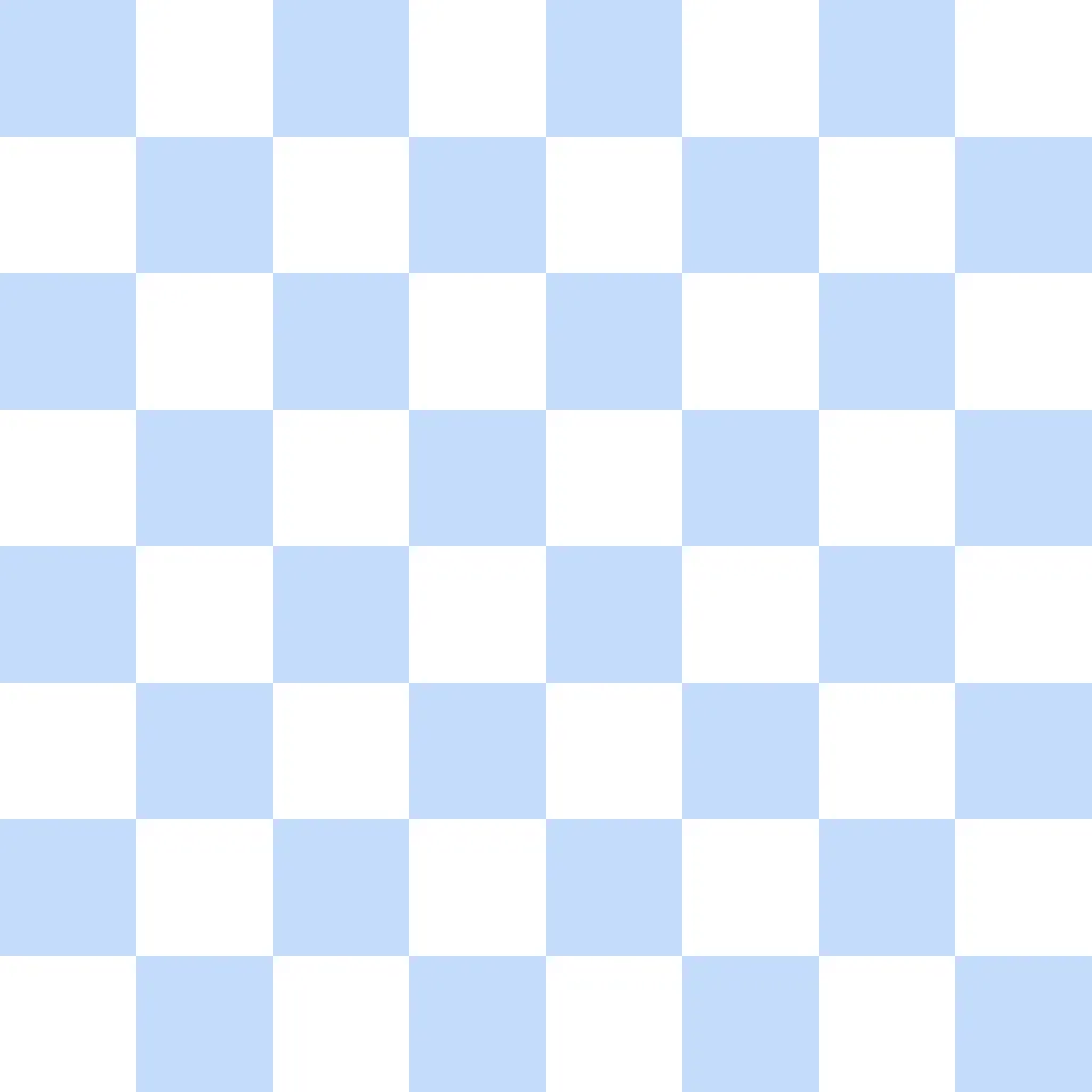 Picnic Blanco con Azul
