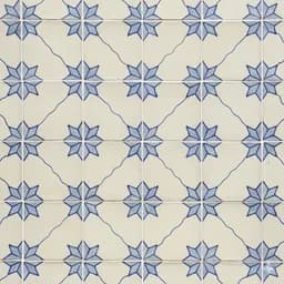Azulejo con azul